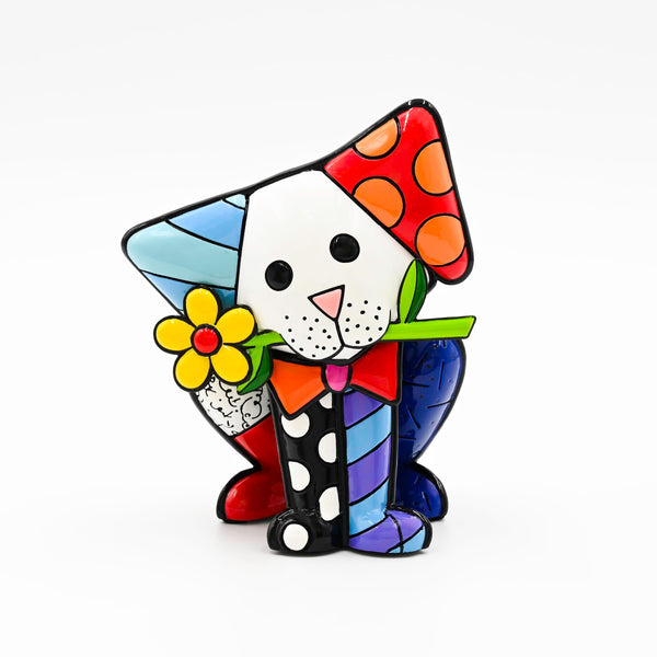 Colorful Dog Figurine – Pop Art Decorative Sculpture