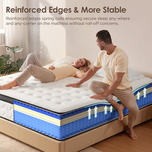King Hybrid Mattress – Memory Foam & Pocket Springs