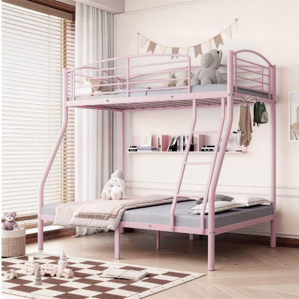 Twin Corner Bed with Desk & Storage
