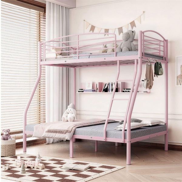 Twin Corner Bed with Desk & Storage