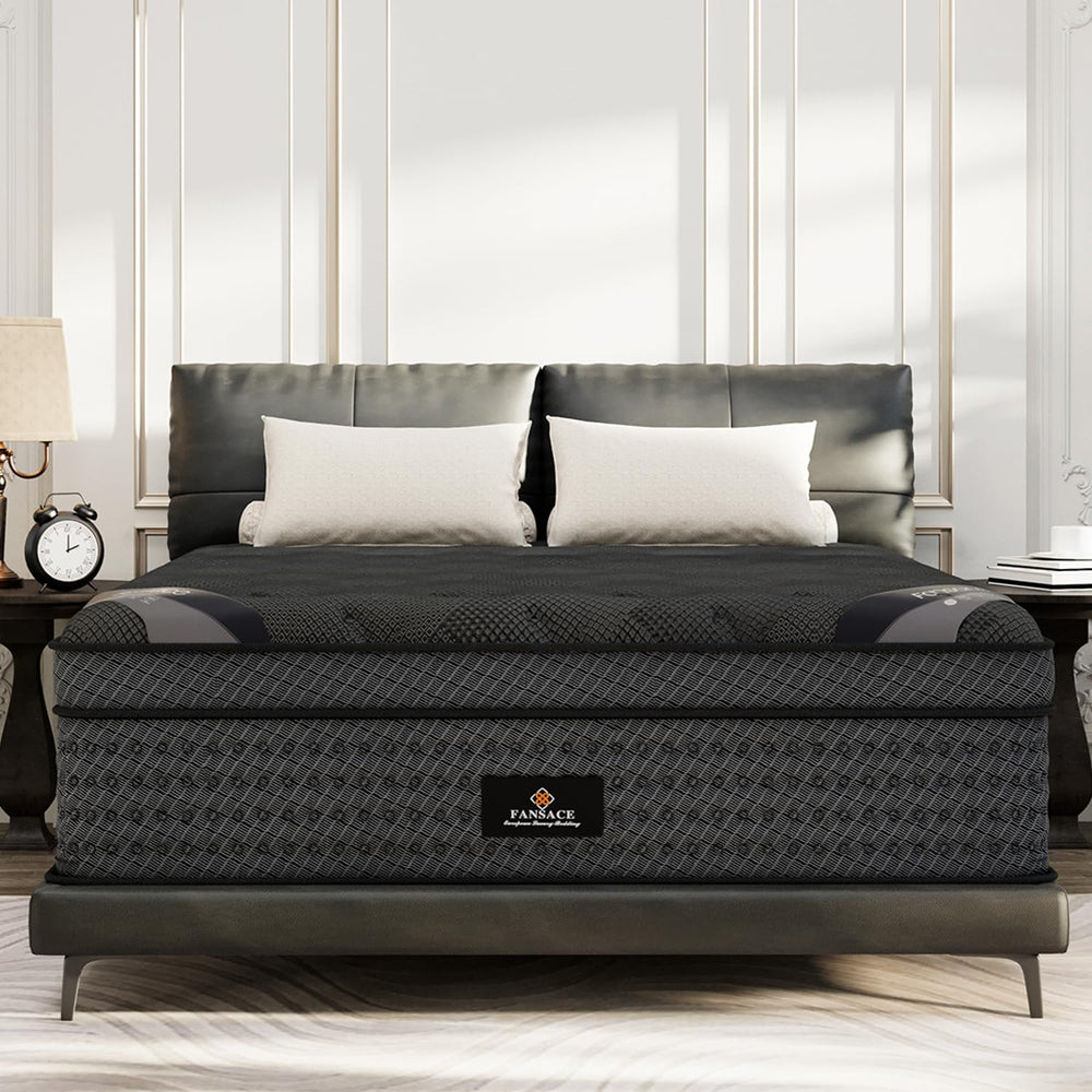King Size Hybrid Mattress – 14 Inch Gel Memory Foam & Pocket Springs
