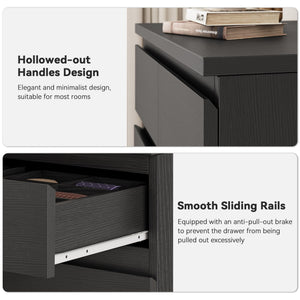 7-Drawer Tall Vertical Dresser with Jewelry Storage