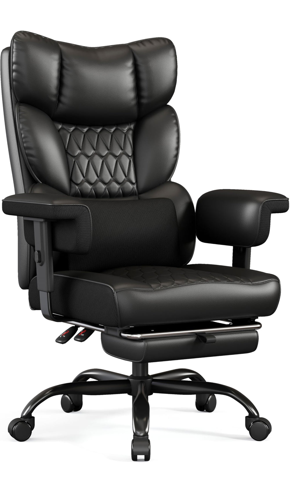 High Back Executive Office Chair with Footrest