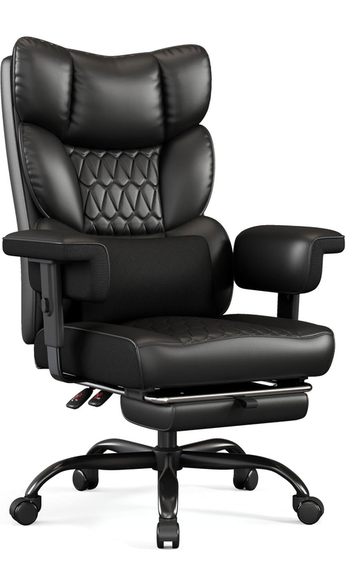 High Back Executive Office Chair with Footrest
