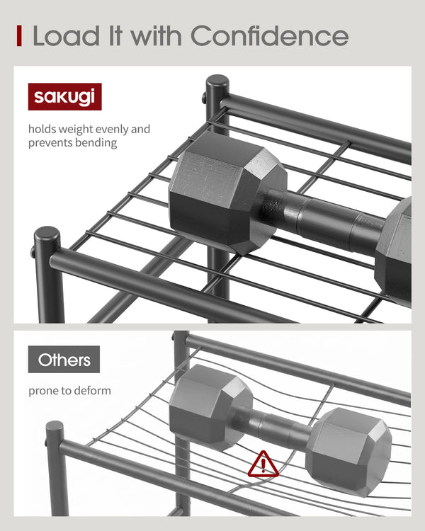 5-Tier Metal Garage Shelving Unit