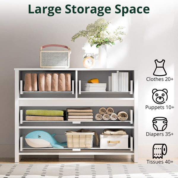 4-Drawer Dresser with Storage