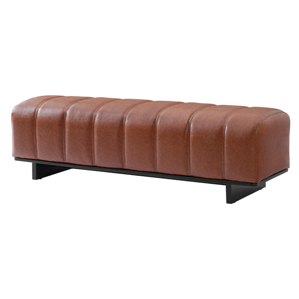 Faux Leather Upholstered Dining & Entryway Bench