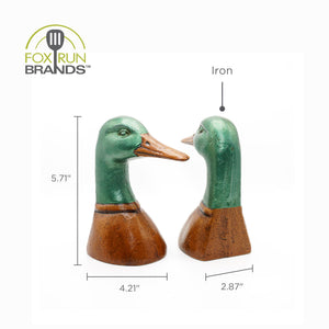 Decorative Iron Bookend Set of 2