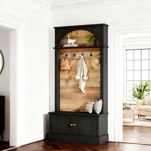 Hall Tree with Storage Bench & Coat Rack