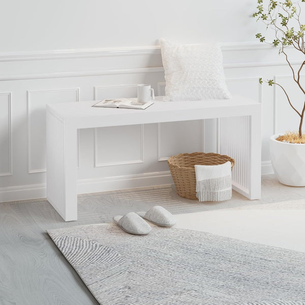 Bamboo Dining Bench – Farmhouse Entryway & Kitchen Bench