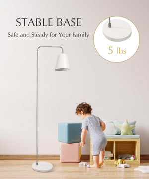 Adjustable Floor Lamp with Foot Switch