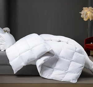 Down Comforter All-Season Duvet Insert with 8 Corner Tabs
