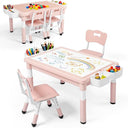 Kids Activity Table & 2 Chairs Set
