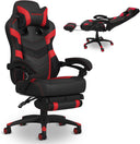 Ergonomic Gaming Chair with Footrest & Lumbar Support