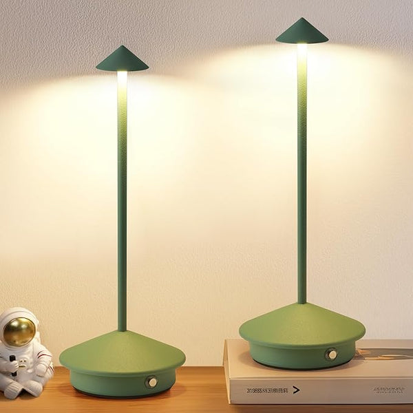 Cordless LED Table Lamp Set of 2