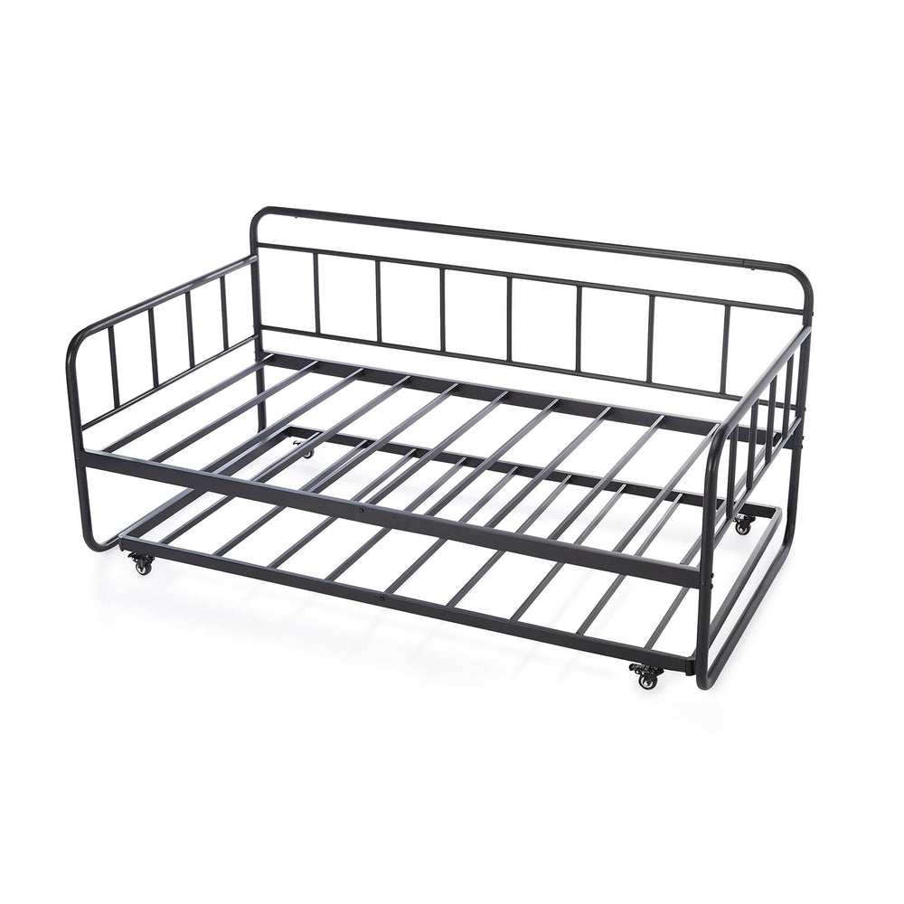 Twin Daybed with Trundle Bed Frame