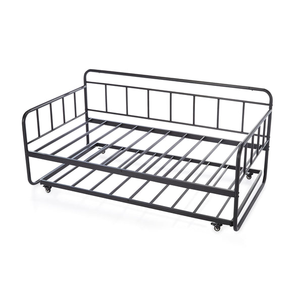 Twin Daybed with Trundle Bed Frame