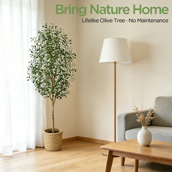 Artificial Olive Tree – Tall Faux Indoor Plant