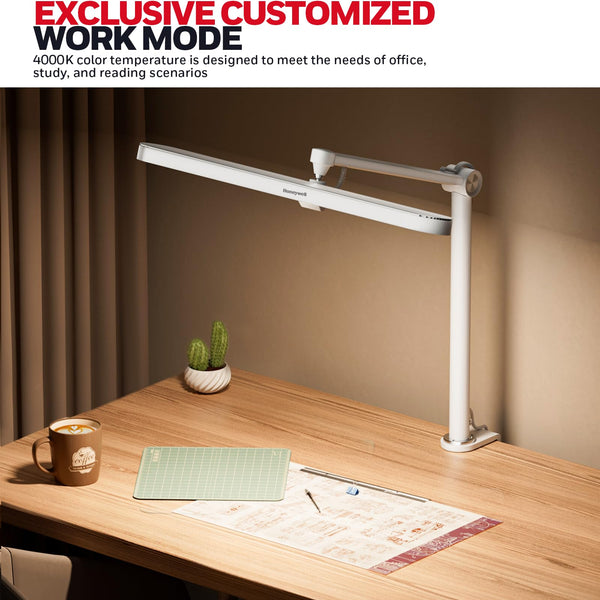 LED Clip-On Desk Lamp with Touch Control