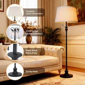 Dimmable Floor Lamp with Remote & App Control
