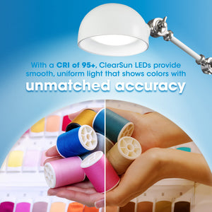 Adjustable LED Desk Lamp with USB Charging Port