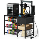 3D Printer Stand with Filament Storage & Drawer