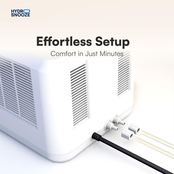 Water Cooling & Heating Mattress Pad — Temperature Control Bed Cooling System for Hot Sleepers