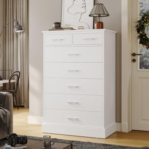 7-Drawer Dresser Chest of Drawers for Bedroom