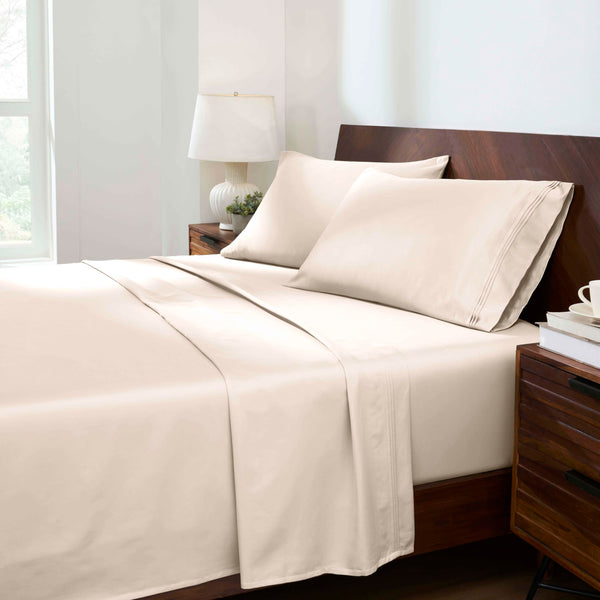 Queen Egyptian Cotton Sheet Set 1500 Thread Count