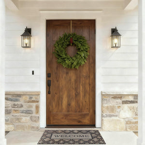 Non-Slip Rubber Doormat 24x36 Inch – Indoor Outdoor Entrance Mat