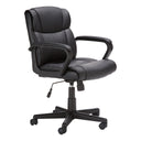 Mid-Back Adjustable Office Chair with Padded Armrests