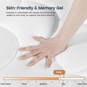 Queen Mattress – 14 Inch Gel Memory Foam Hybrid
