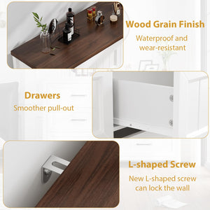 5-Drawer Farmhouse Dresser