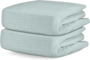 Organic Cotton Fitted Crib Sheet 2-Pack