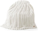 Faux Fur Throw Blanket – Reversible Plush Cozy Throw for Couch, Bed & Chair