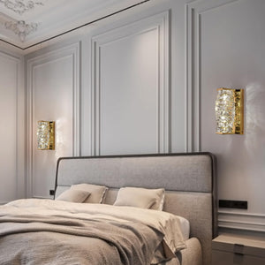 Modern Dimmable LED Crystal Wall Sconce