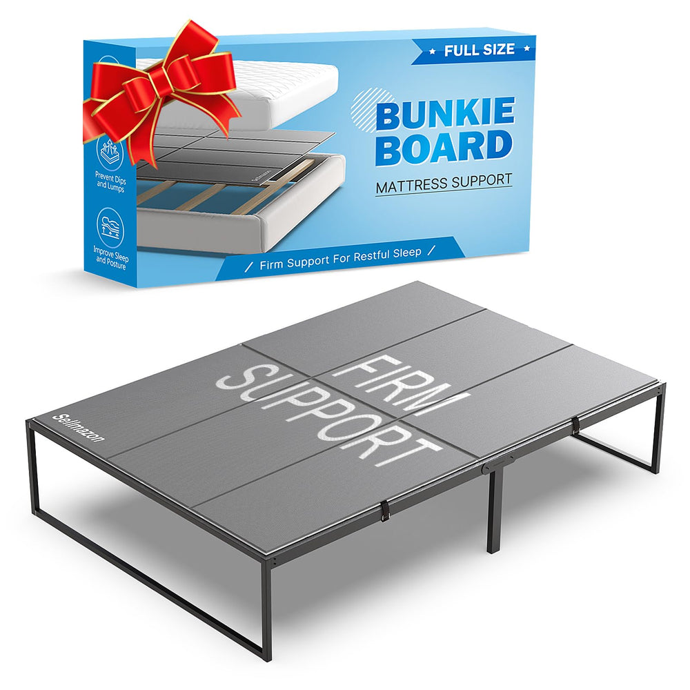 Foldable Bunkie Board with Heavy-Duty Support
