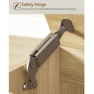Storage Chest with Safety Hinges