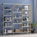 Triple Wide 5-Tier Bookshelf