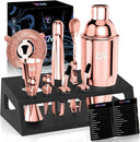 12-Piece Cocktail Shaker & Bartender Kit