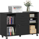 2-Drawer Lateral File Cabinet with Lock
