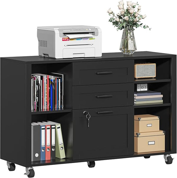 2-Drawer Lateral File Cabinet with Lock