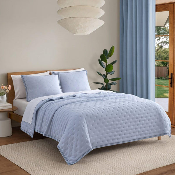 Devon Braid Quilt Set – Plush Quilted Bedding with Shams
