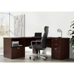 71" L-Shaped Corner Desk with Drawers