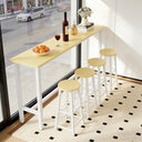 71" Bar Height Pub Table Set with 4 Stools