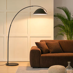 Arc Floor Lamp with Remote, Dimmable LED