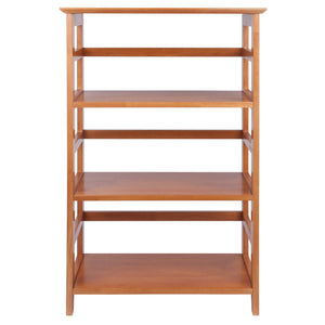 4-Tier Beechwood Bookshelf – Honey Finish