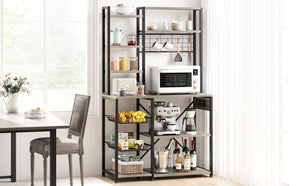 7-Tier Baker's Rack with Power Outlet & Wire Baskets