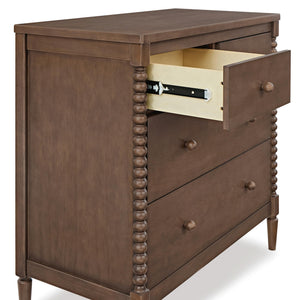 4-Drawer Dresser with Changing Top and Interlocking Drawers