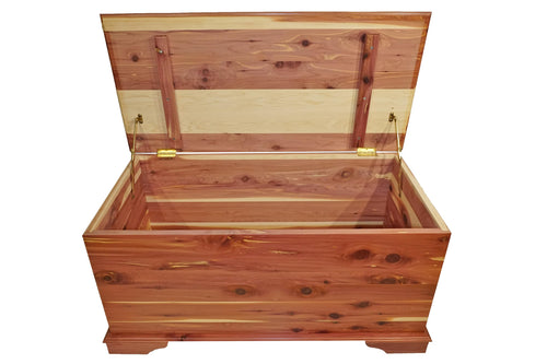 Solid Cedar Wood Blanket Storage Chest – Aromatic Hope Chest